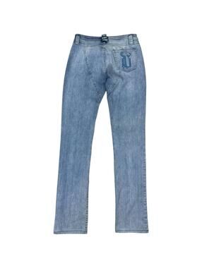Versace Medusa Button Low Rise Vintage Jeans